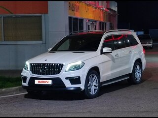 2014 Mercedes-Benz GL-Класс 350 II (X166), белый, 3500000 рублей, вид 1