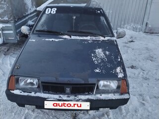 1997 Lada (ВАЗ) 2108, фиолетовый, 100000 рублей, вид 1