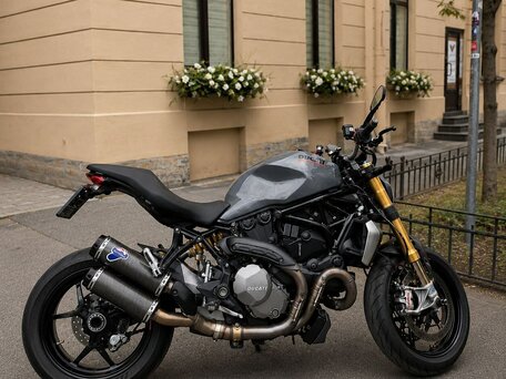 2017 Ducati Monster 1200, серый, 900000 рублей, вид 1