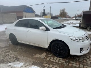 2012 Toyota Corolla X (E140, E150) Рестайлинг, белый, 1150000 рублей, вид 4