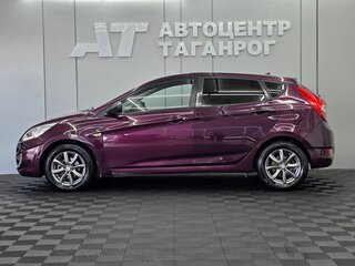 2012 Hyundai Solaris I, фиолетовый, 725000 рублей, вид 3