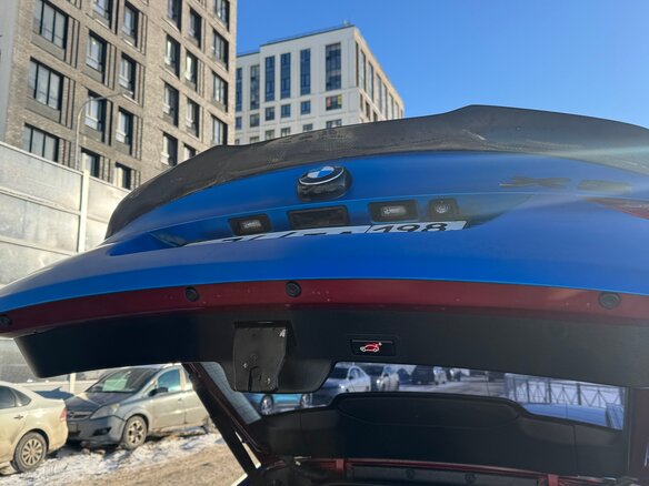 2012 BMW X6 30d I (E71) Рестайлинг, синий, 2449000 рублей - вид 30