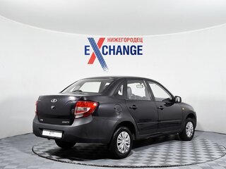 2012 Lada (ВАЗ) Granta I, чёрный, 217000 рублей, вид 4