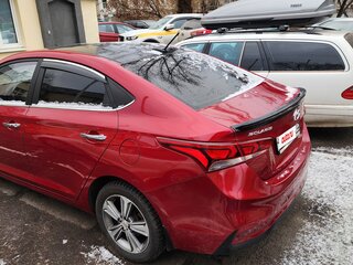 2018 Hyundai Solaris II, красный, 1300000 рублей, вид 3