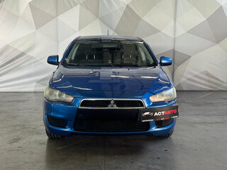 2009 Mitsubishi Lancer X, синий, 599000 рублей, вид 2