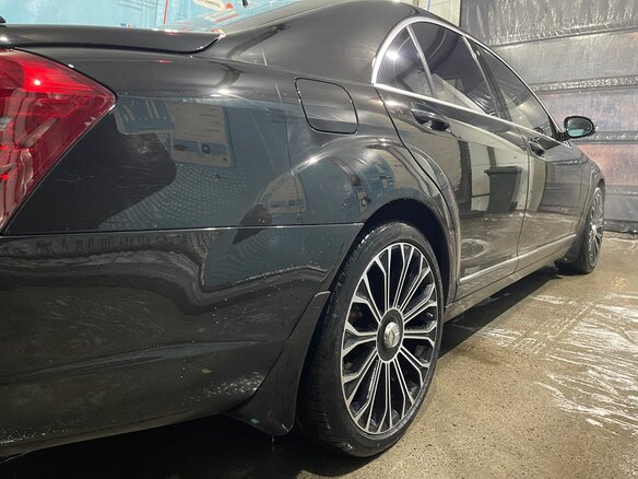2007 Mercedes-Benz S-Класс 320 V (W221), чёрный, 1750000 рублей - вид 5