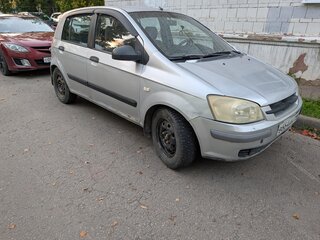 2002 Hyundai Getz I, серебристый, 220000 рублей, вид 1
