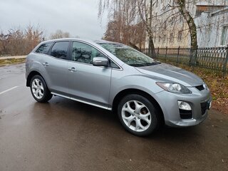 2010 Mazda CX-7 I Рестайлинг, серебристый, 980000 рублей, вид 4