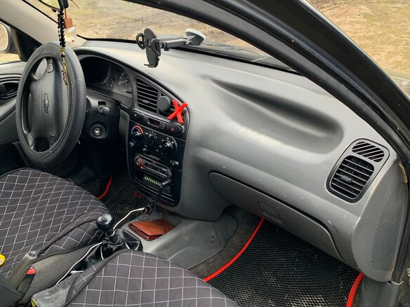 2007 Chevrolet Lanos I, чёрный, 290000 рублей - вид 5