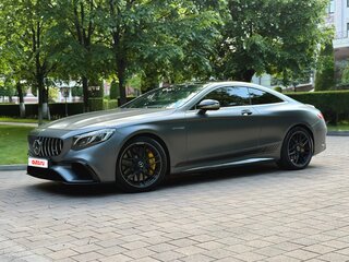 2018 Mercedes-Benz S-Класс AMG 63 AMG III (W222, C217) Рестайлинг, серый, 12299000 рублей, вид 3