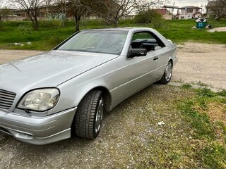 1996 Mercedes-Benz CL-Класс 420 I (C140), серебристый, 1550000 рублей, вид 2