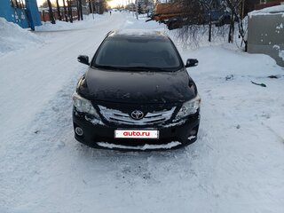 2011 Toyota Corolla X (E140, E150) Рестайлинг, чёрный, 760000 рублей, вид 4