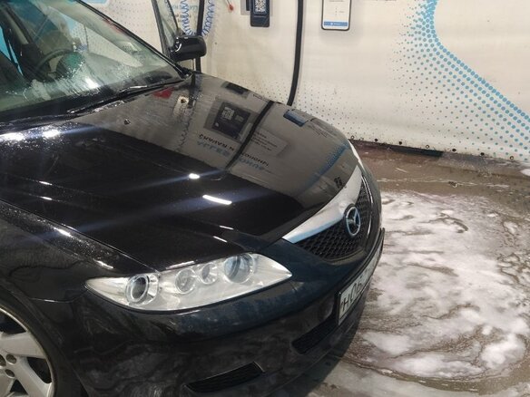 2003 Mazda 6 I (GG), чёрный, 420000 рублей - вид 10
