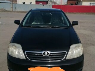 2005 Toyota Corolla IX (E120, E130) Рестайлинг, чёрный, 550000 рублей, вид 1