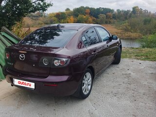 2007 Mazda 3 I (BK) Рестайлинг, пурпурный, 560000 рублей, вид 3