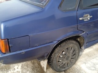 1999 Lada (ВАЗ) 21099, синий, 90000 рублей, вид 2