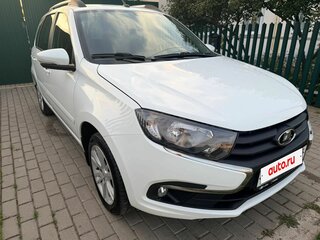 2019 Lada (ВАЗ) Granta I Рестайлинг, белый, 820000 рублей, вид 2