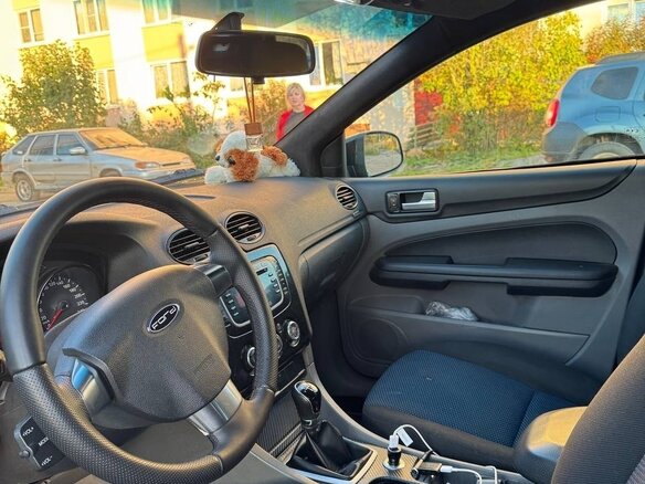 2008 Ford Focus II Рестайлинг, чёрный, 300000 рублей - вид 10