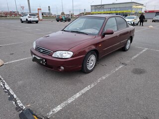 2007 Kia Spectra I Рестайлинг 2, красный, 340000 рублей, вид 1