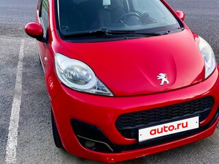 2012 Peugeot 107 I Рестайлинг 2, красный, 470000 рублей, вид 1