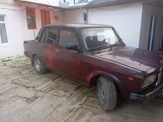 2007 Lada (ВАЗ) 2107, пурпурный, 110000 рублей, вид 2