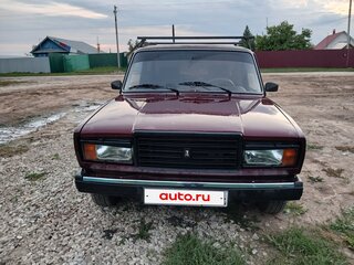 2011 Lada (ВАЗ) 2107, красный, 140000 рублей, вид 3