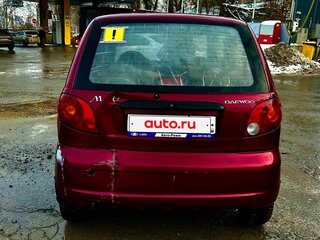 2008 Daewoo Matiz I Рестайлинг, красный, 110000 рублей, вид 5