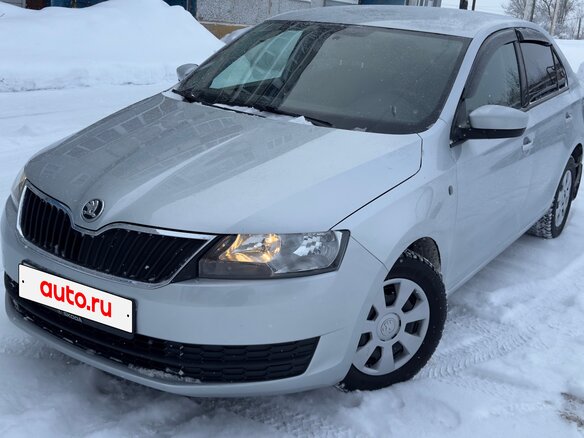 2016 Skoda Rapid I, серебристый, 935000 рублей - вид 2