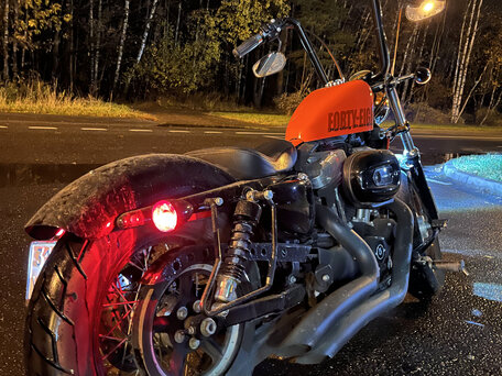 2012 Harley-Davidson Sportster 1200, чёрный, 850000 рублей, вид 1