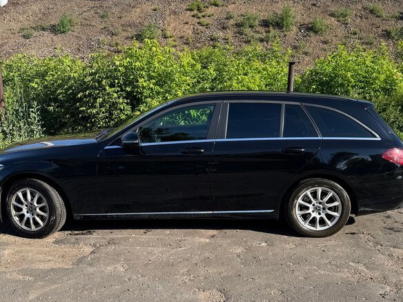 2019 Mercedes-Benz C-Класс 200 d IV (W205) Рестайлинг, чёрный - вид 4