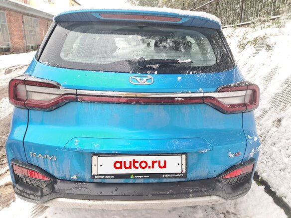 2024 Kaiyi X3, синий, 1700000 рублей - вид 4