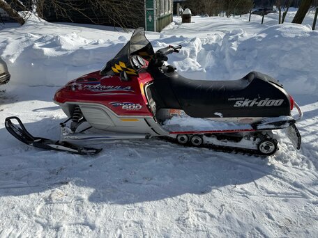 2001 BRP Ski-Doo Formula, красный, 425000 рублей, вид 2