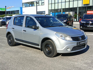 2012 Renault Sandero I, серебристый, 440000 рублей, вид 3