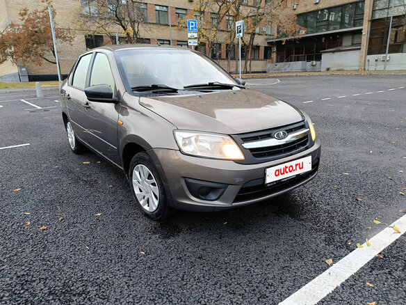 2016 Lada (ВАЗ) Granta I, коричневый - вид 3