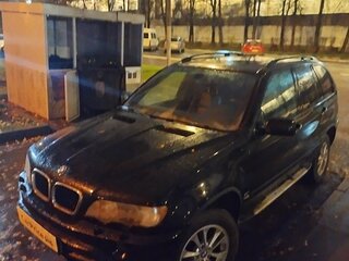 2003 BMW X5 3.0i I (E53), чёрный, 900000 рублей, вид 1