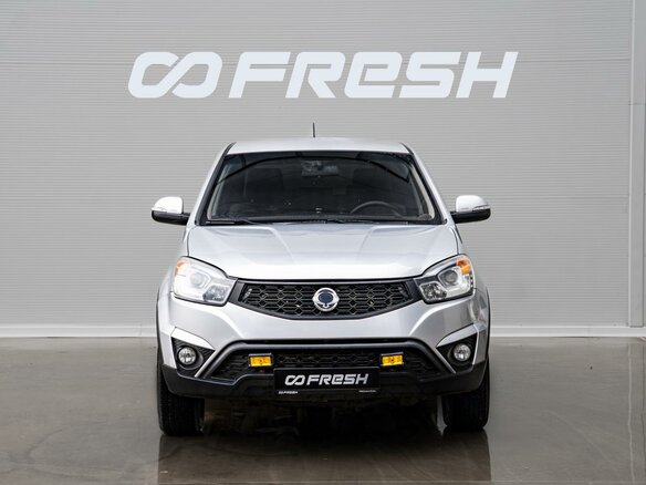 2014 SsangYong Actyon II Рестайлинг, серебристый, 1240000 рублей - вид 2