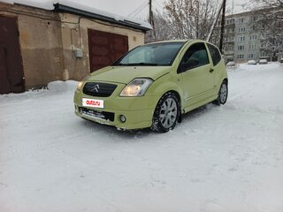2005 Citroen C2, жёлтый, 290000 рублей, вид 2