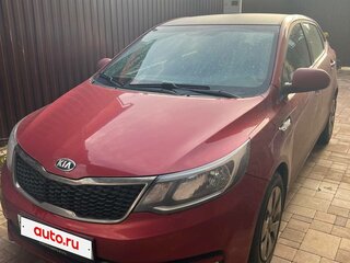 2017 Kia Rio III Рестайлинг, красный, 950000 рублей, вид 1