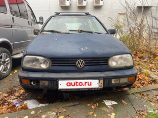 1996 Volkswagen Golf III, синий, 100000 рублей, вид 2
