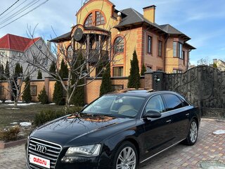 2011 Audi A8 Long III (D4), чёрный, 1600000 рублей, вид 3