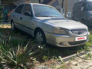 2003 Hyundai Accent II, серебристый, 220000 рублей, вид 2