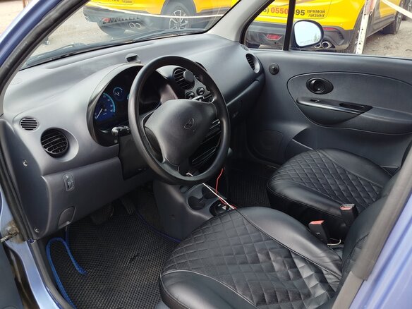 2007 Daewoo Matiz I Рестайлинг, синий, 280000 рублей - вид 14