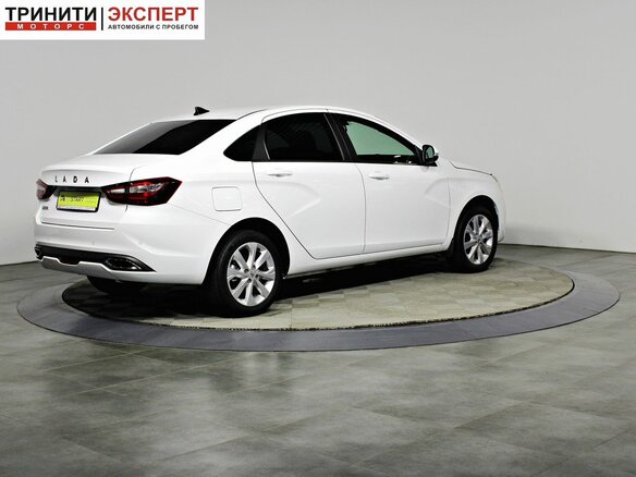 2024 Lada (ВАЗ) Vesta I Рестайлинг (NG), белый - вид 5
