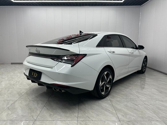 2021 Hyundai Elantra VII (CN7), белый, 1565000 рублей - вид 3