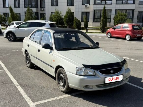 2008 Hyundai Accent ТагАЗ II, серый, 399000 рублей - вид 1