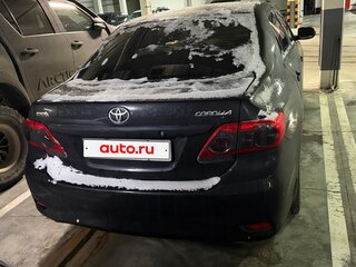 2012 Toyota Corolla X (E140, E150) Рестайлинг, чёрный, 1600000 рублей, вид 5