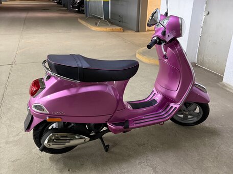 2010 Vespa LX 50, розовый, 550000 рублей, вид 2