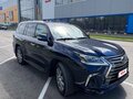 2016 Lexus LX 570 III Рестайлинг 2, синий - вид 2