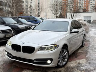 2016 BMW 5 серии 520d VI (F10/F11/F07) Рестайлинг, белый, 2620000 рублей, вид 2