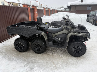2025 BRP Can-Am Outlander Max 6x6 XU+ 1000 T, зелёный, 2400000 рублей, вид 1
